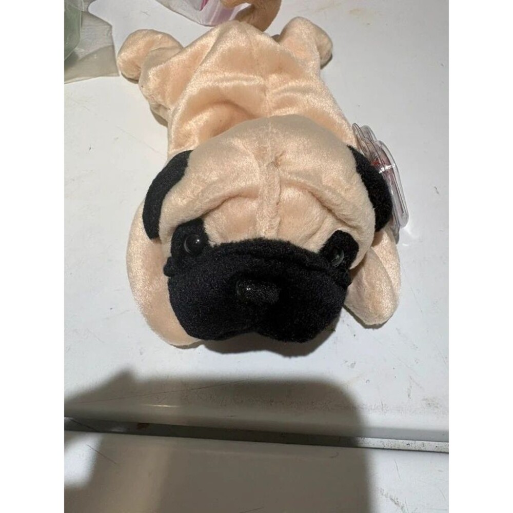 "Pugsly the Pug," Ty Beanie Baby introduced in May 1997